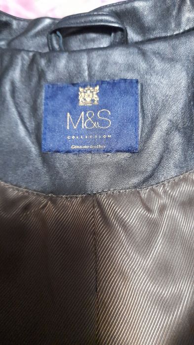 Куртка кожанная женская  M&S