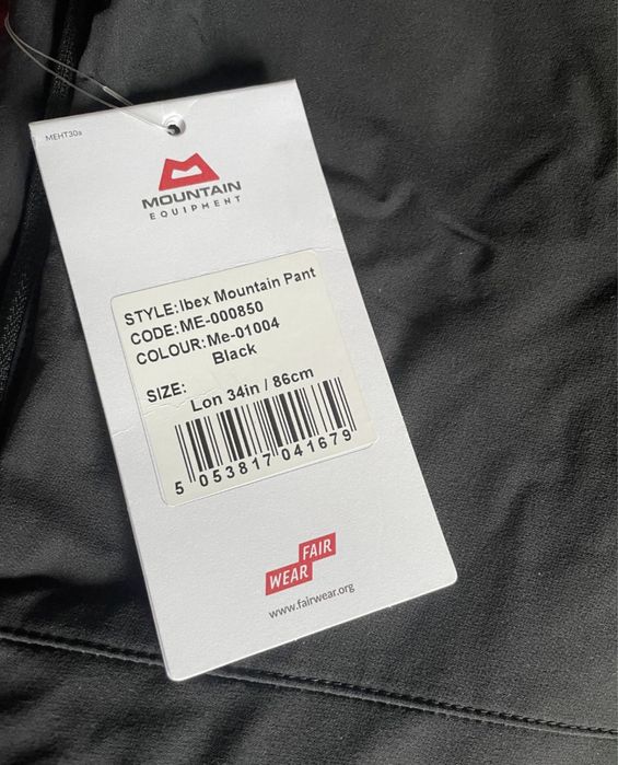 Pantaloni Mountain Equipment Ibex 34L rab dynafit salewa