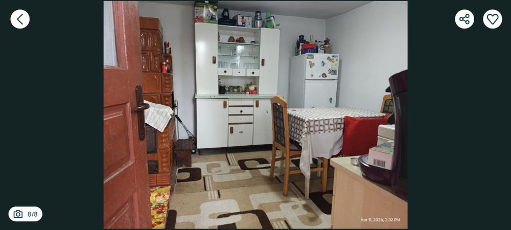 Casa la pret de Garsonieră (teren - 4800 mp) - 8 km de Tg. Jiu