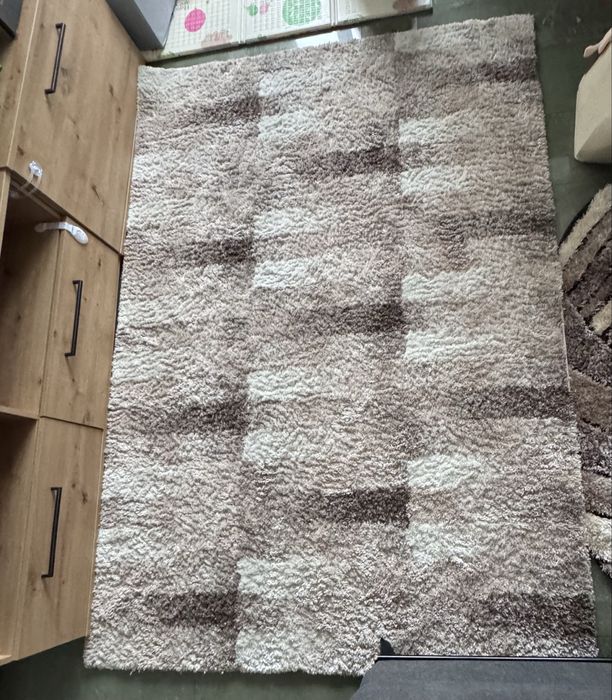 Килим бежов 160/230