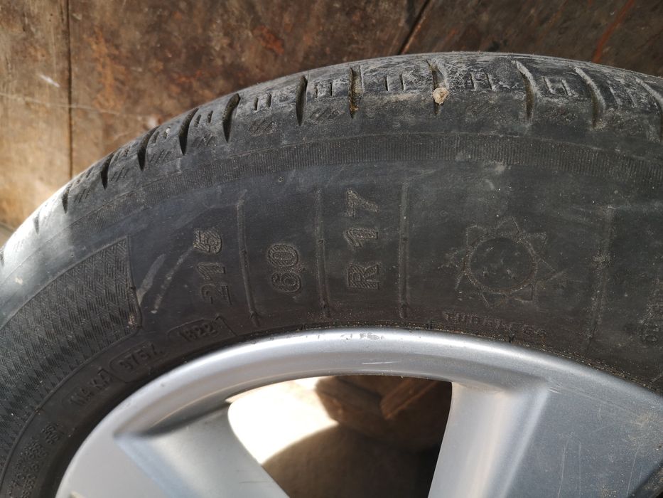 Джанти нисан кашкаи оригинални 17" в перфектно састояние