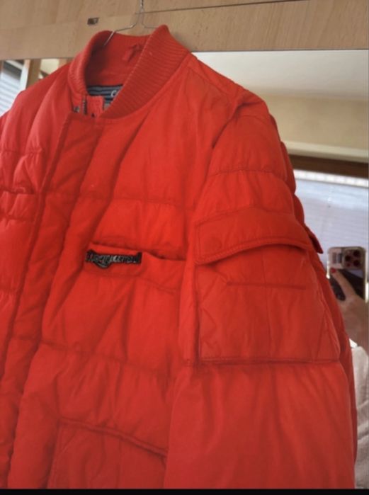 Dsquared originală geaca portocalie