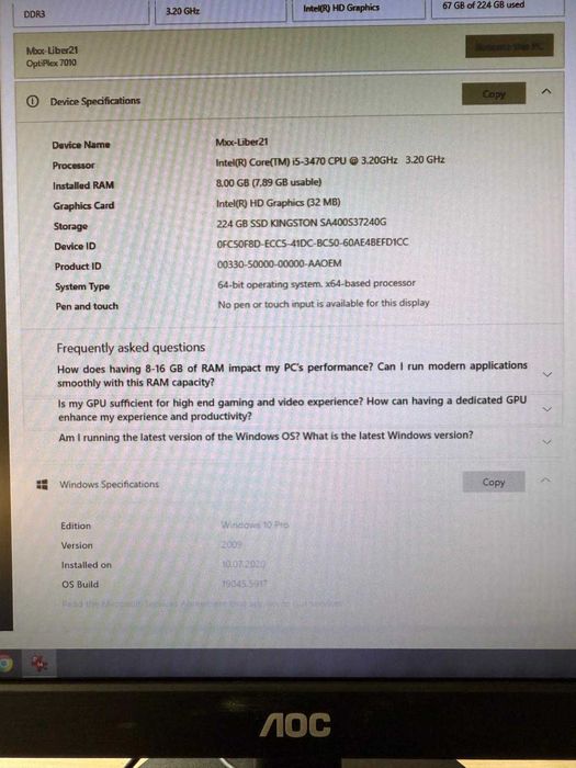 Vand 30 calculatoare/sisteme Dell Optiplex