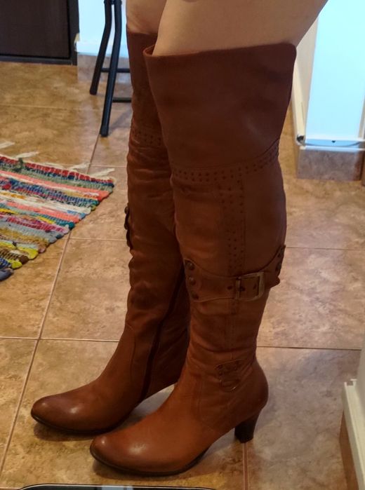 Cizme din piele naturala