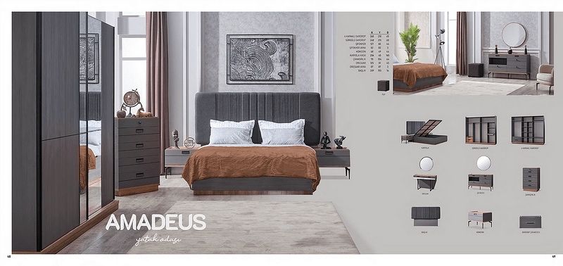 Спален комплект Amadeus