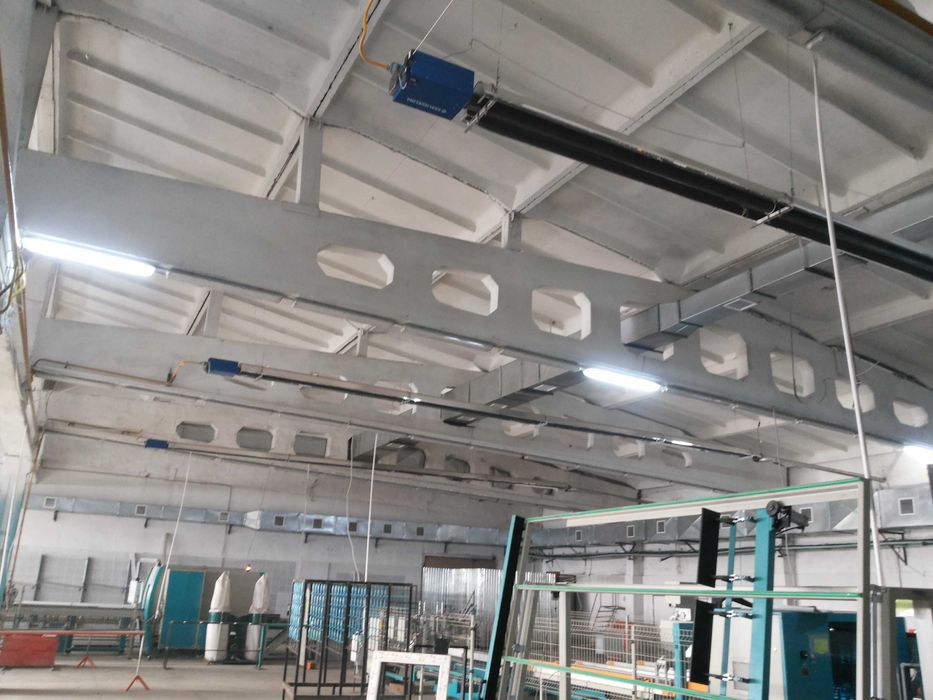 Монтаж инфракрасных обогревателей