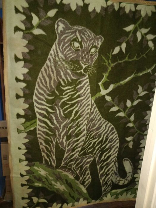 Плед / Покрывало  с пантерой