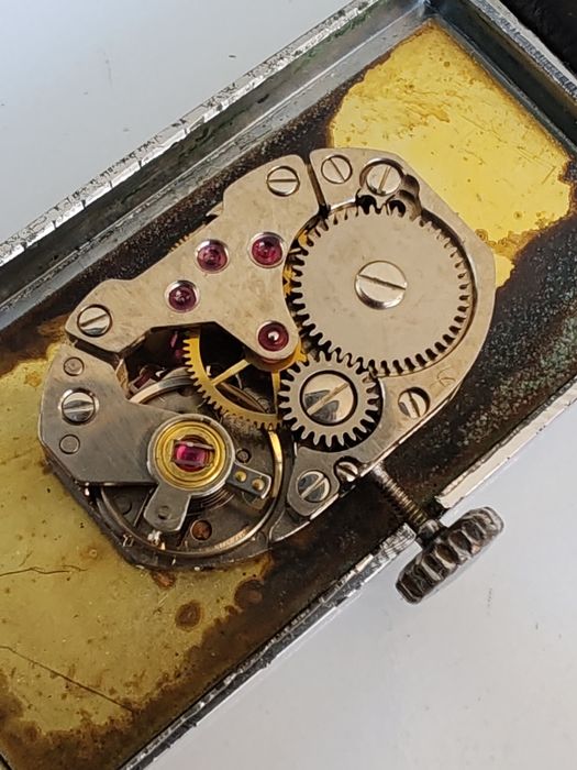 Ceas Acora Tank mecanic  20x44 mm