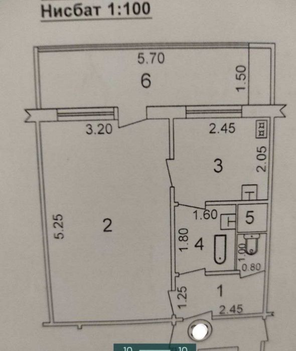 Продается квартира в Яшнабадском районе Ташсельмаш 1комнат 1-этаж 38м2