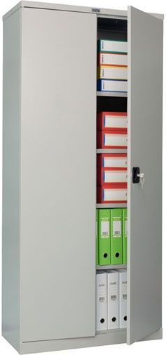 Шкаф металлический железный практик