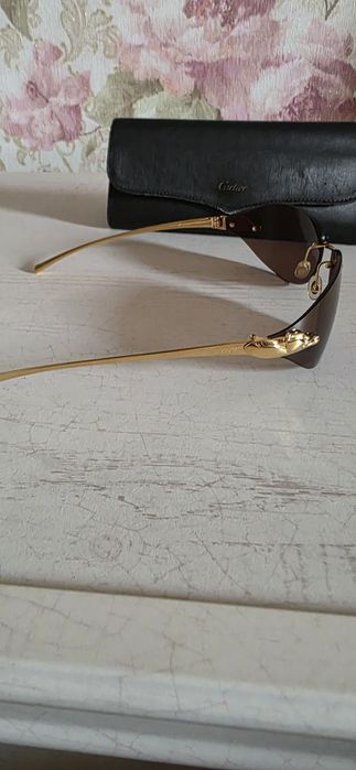 Продам оригинальные  легендарные очки "Panthere de Cartier"