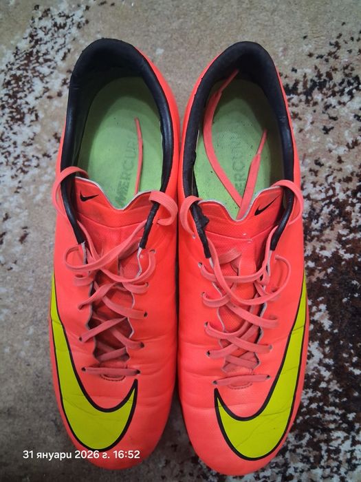 Бутонки Nike Mercurial номер 44 (28 см.)