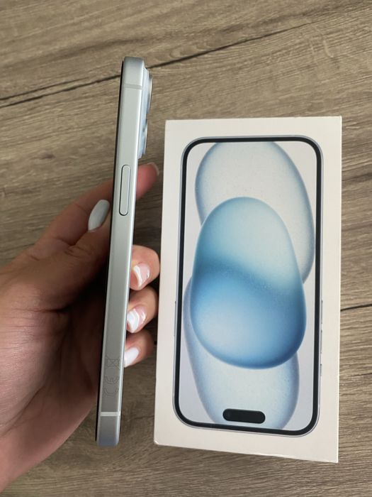 Смартфон GSM APPLE IPHONE 15 BLUE 6.10 ", 128 GB, RAM 6 GB, 48+12 MP, 5G