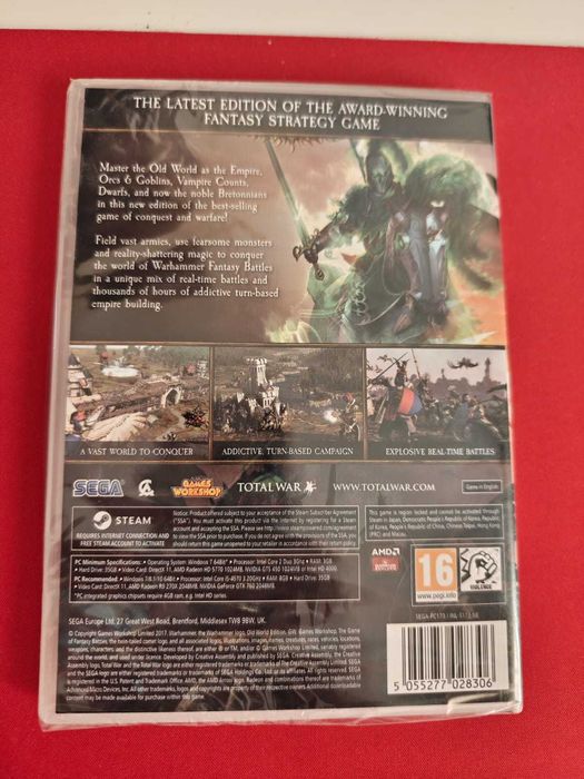 Total WAR warhammer old world edition SIGILAT din fabrica | Joc PC / Steam