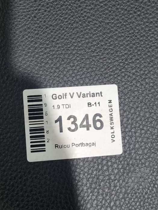 Rulou Portbagaj Volkswagen Golf V Variant 2007 - 2009 Combi 4 Usi (1346)