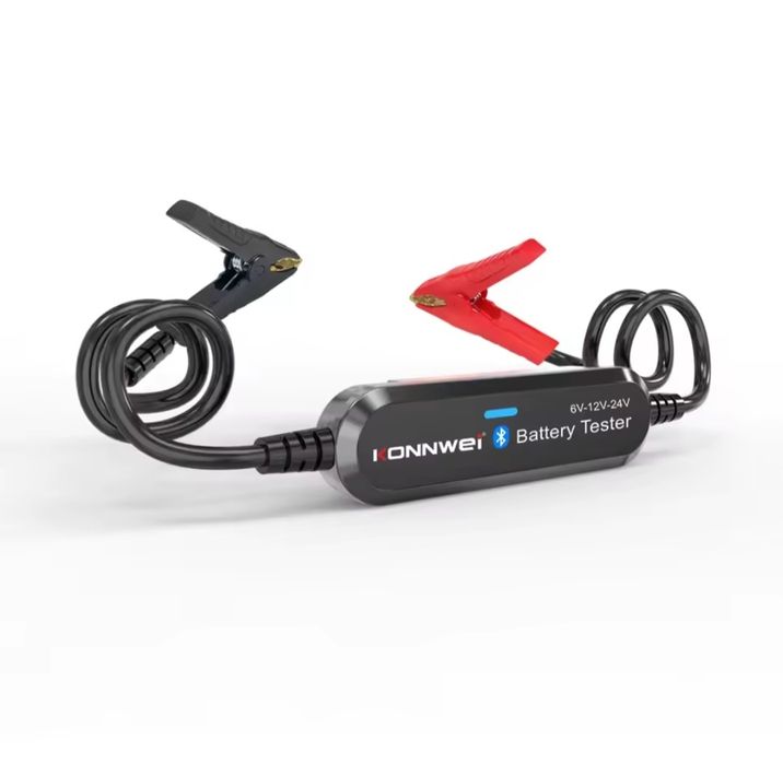 Безжичен тестер за акумулатори, товарна вилка.