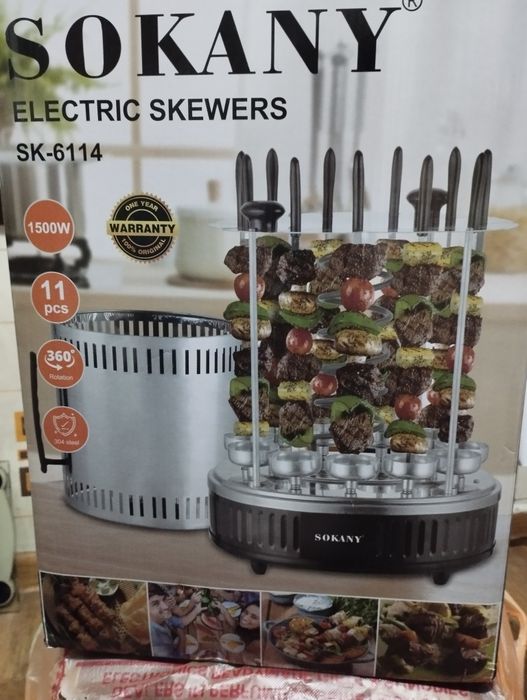 Продам электрошашлычницу