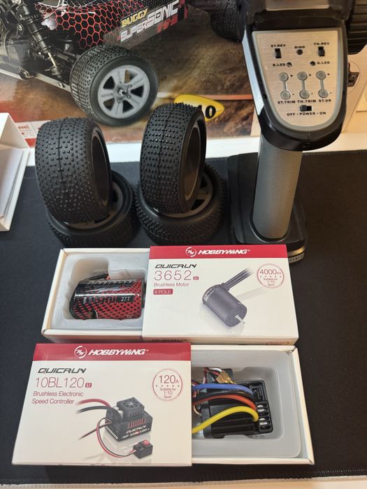 Automodel buggy 1/10 Reely Hobbywing brushless 100km/h