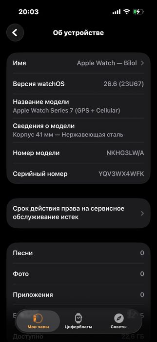 Apple Watch 7 41mm Stainless Steel