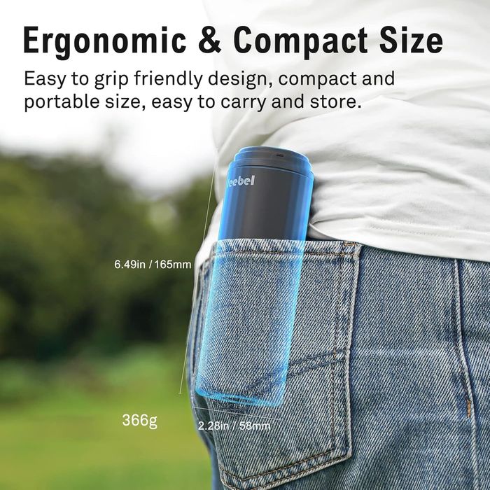 4в1 мини акумулаторна прахосмукачка + духалка за прах + въздушна помпа