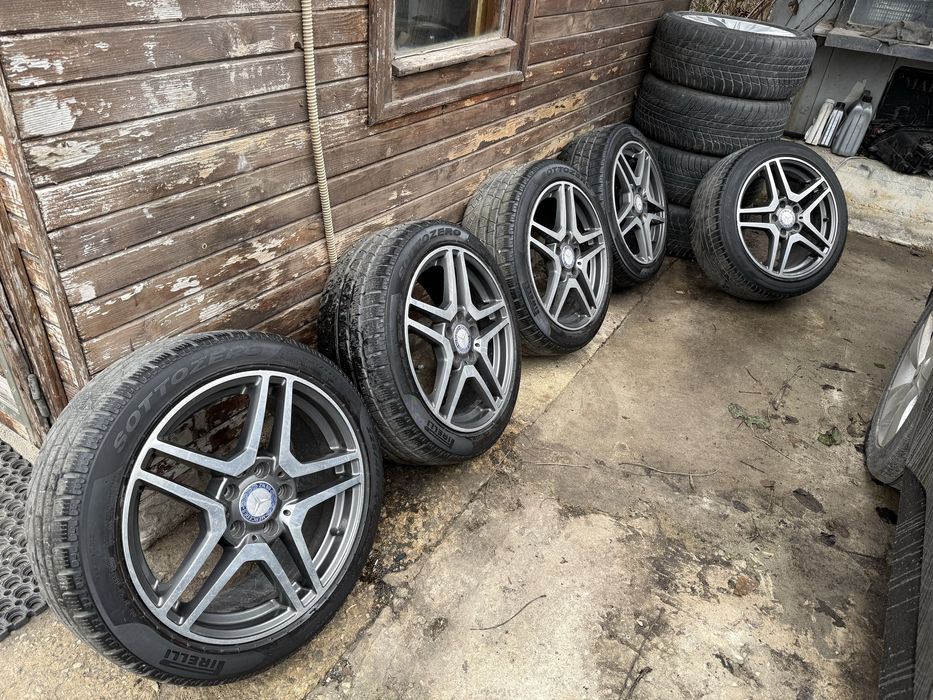 Джанти за Мерцедес 5броя 5х112 Цклас W204