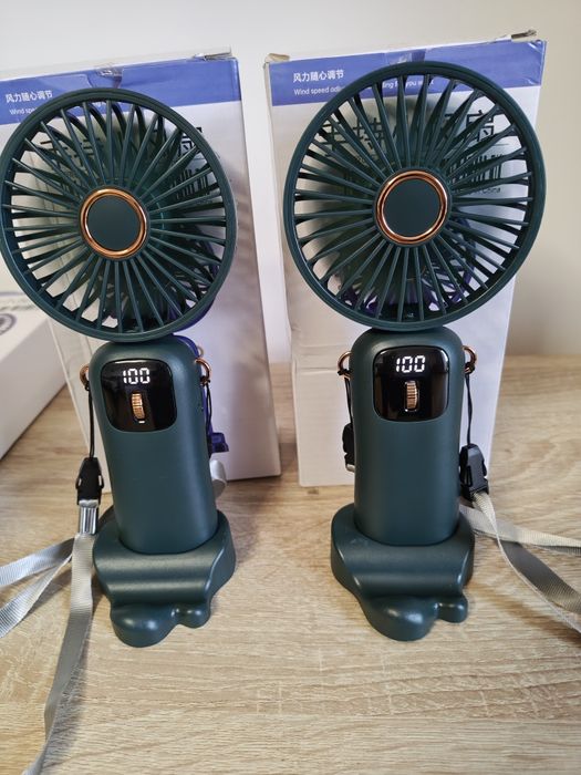 Ventilator Ultra Portabil, 3 in 1, De Mana, De Birou, De Gat, Clește