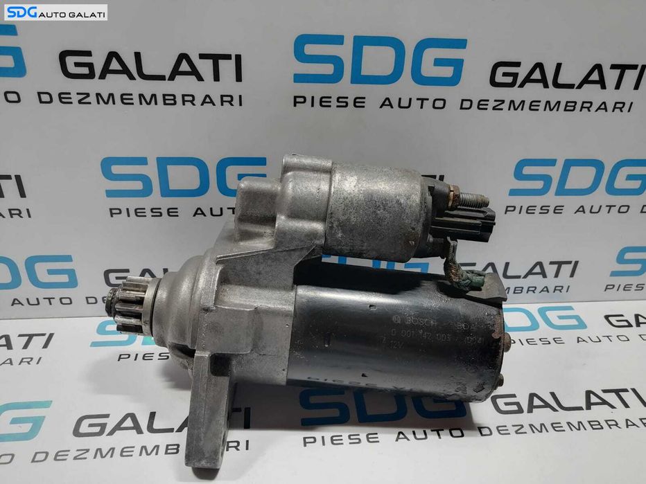 Electromotor cu 13 Dinti Cutie Manuala 6 Trepte Seat Leon 1P 1.4 TSI CAXC 2006 - 2013 Cod 000142003 02Z911023R [B3630]