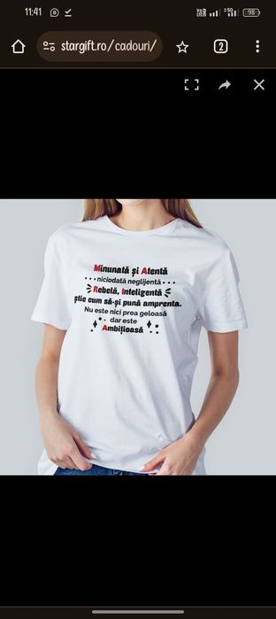 Tricou personalizat