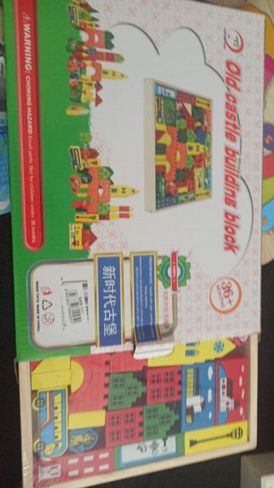 Деревянный конструктор для детей