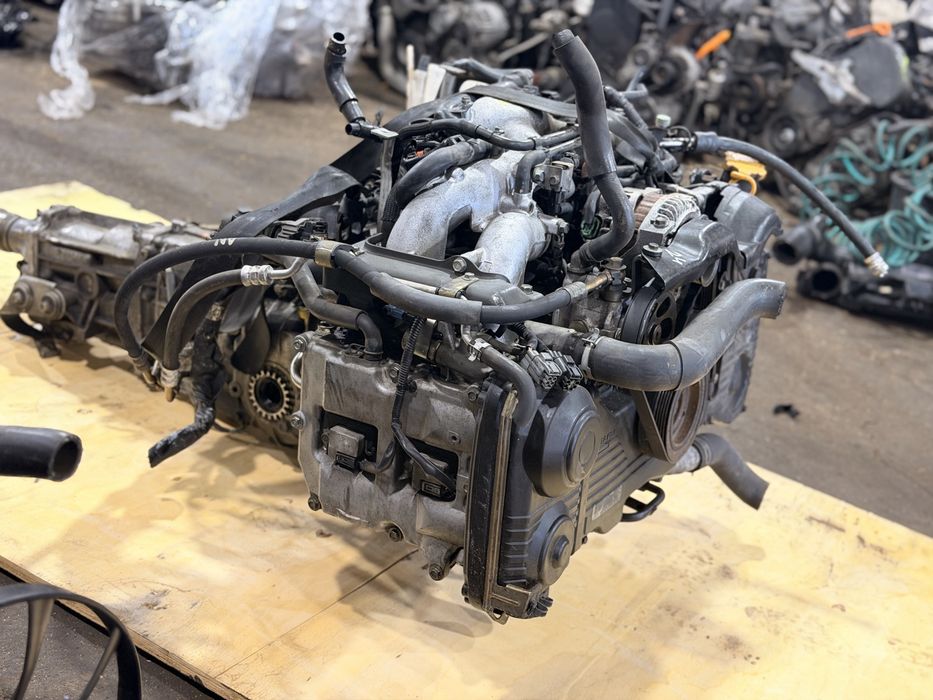 Контрактный двигатель EJ204 привозной мотор ej20 Subaru