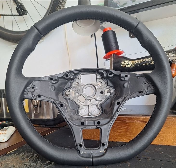 Volan  retapitat vw golf 7 passat b8 jetta touran caddy tiguan transporter t6