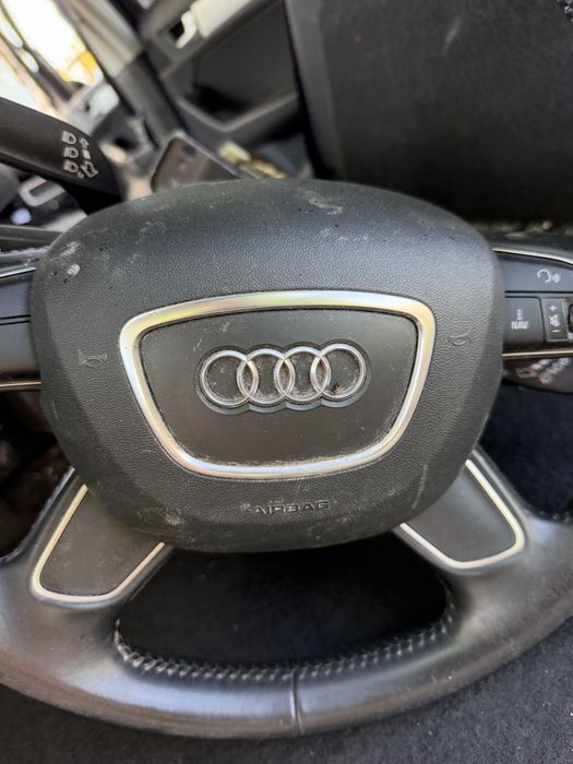 Мултиволан с Airbag, Лентов кабел и Кормилен прът за Audi Q5 (8R) | Пълен комплект