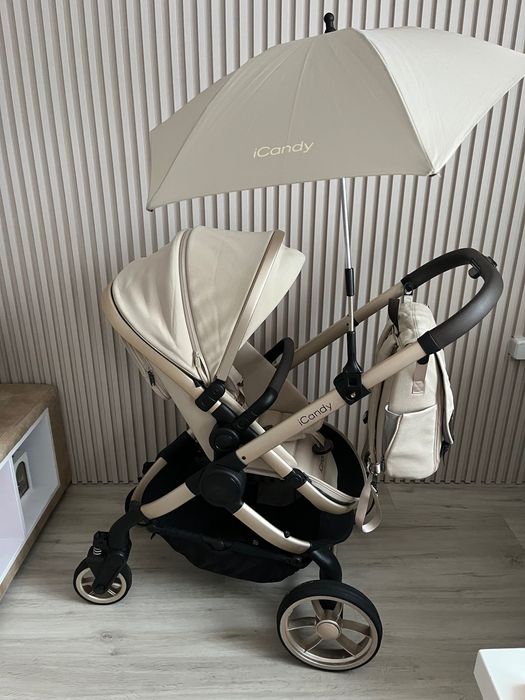 Icandy peach 7 complete bundle biscotti on blonde