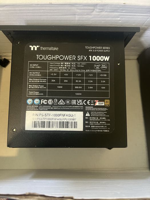 Блок питания Thermaltake toughpower sfx1000w
