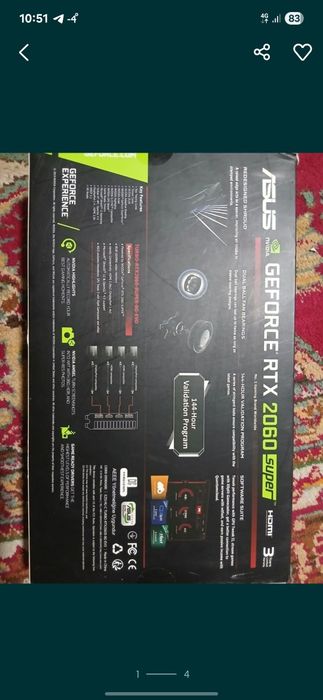 Asus 2060 super 8g dd6