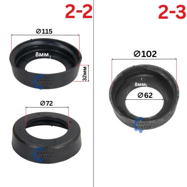 Подложка пружина Mercedes - два броя к-т