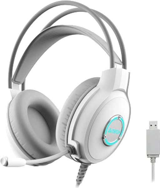 Проводные наушники A4Tech FH300U (White) +/