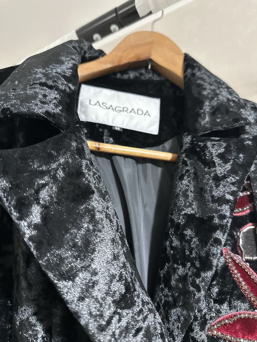 Шапан королевский бархат на подкладе