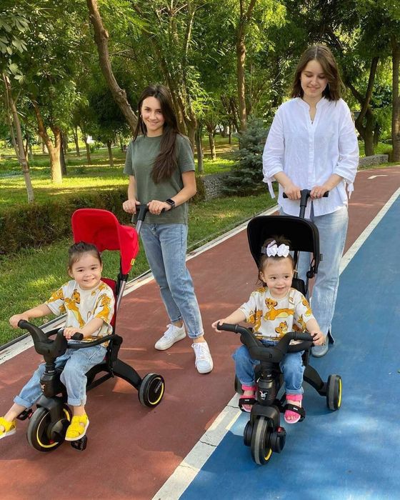 Складная велоколяска для детей