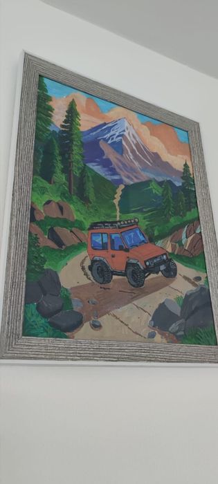 Картина молодого художника