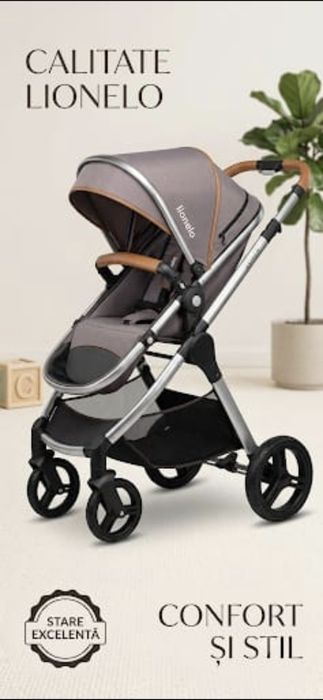Carucior copii Lionelo Amber (3 în 1 ).