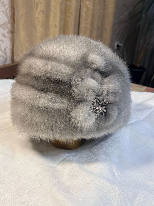 Шапка женская из норки