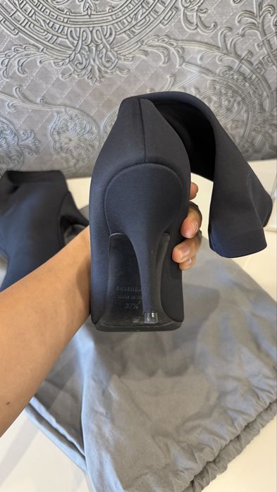 Balenciaga сапожки из текстиля