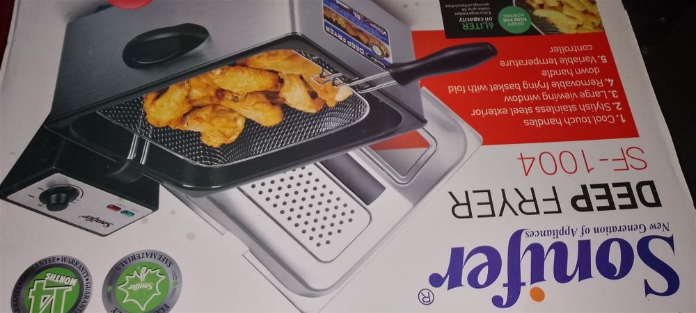 Frityurnitsa aparat yangi bir martaham ishglatilmagan