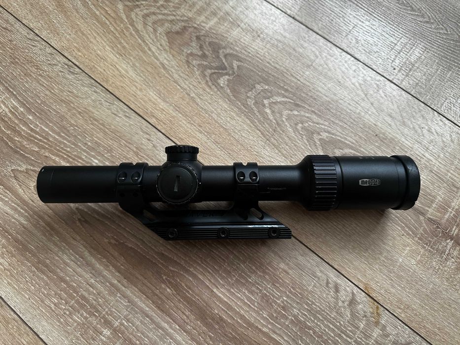 Meopta MeoStar R2 1-6x24 RD K-Dot 2 и монтаж.