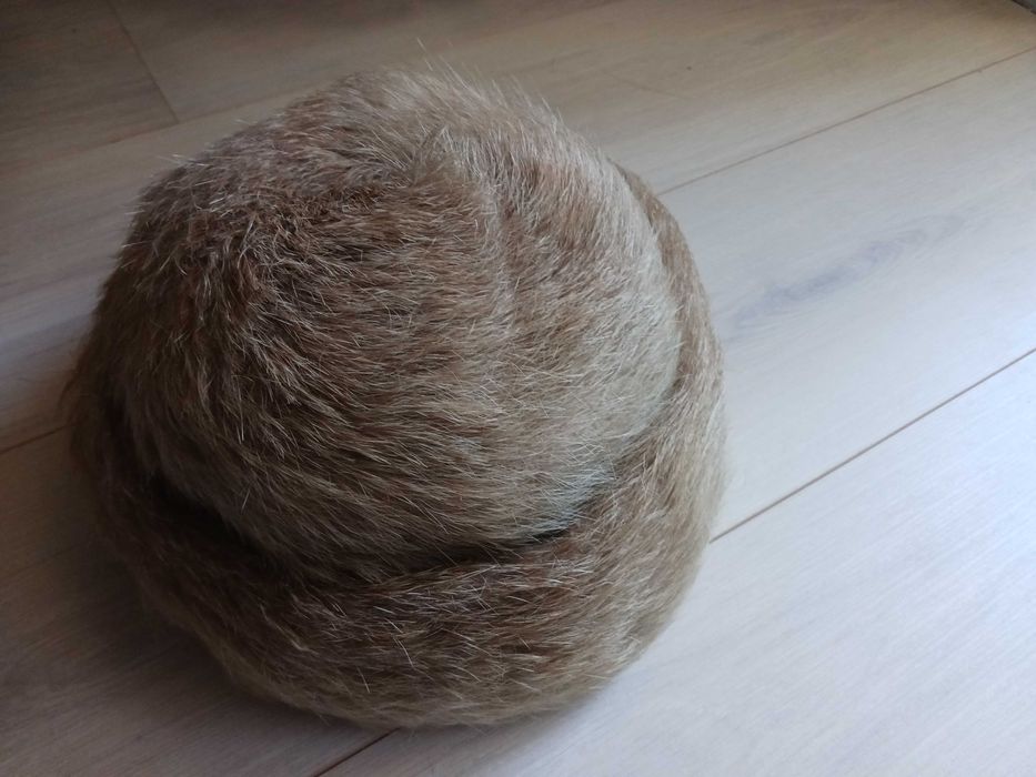 Caciula blana naturala