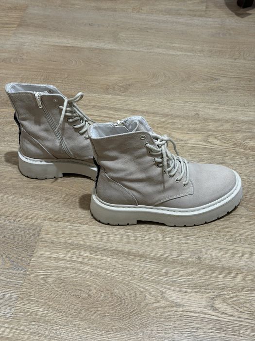 Дамски боти Steve Madden-естествен велур