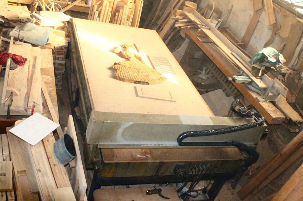 Фрезерно-гравировальный станок ЧПУ, мульткам