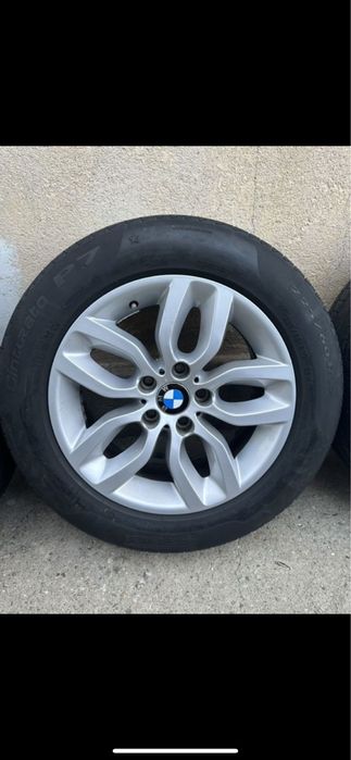 Jante Bmw X1 X3 X4 cu cauc 225/60/R17 Pirelli dot 2013 4-5mm 7,5x17is3