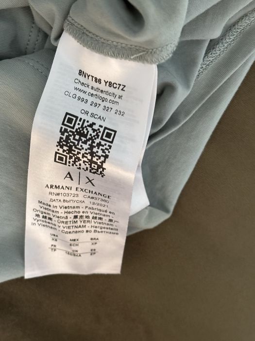 Дамска тениска Armani Exchange XS